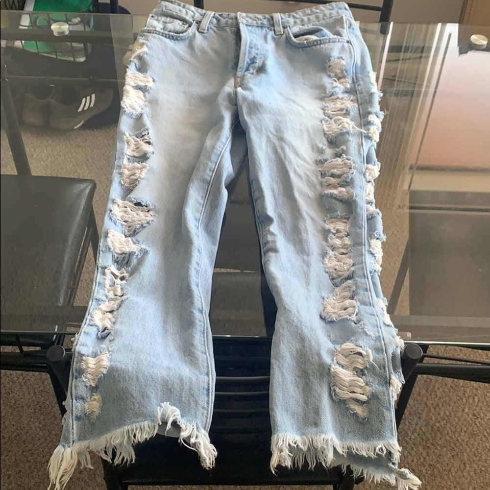LF carmar ripped jeans
